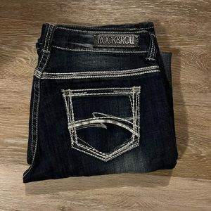 Rock and roll cowgirl riding jean. Barely worn